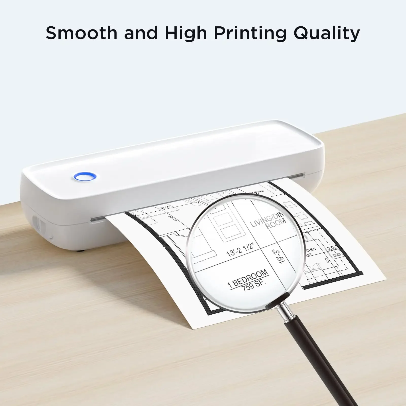 A4 Thermal Paper High Quality Material Quick-Drying Latter Paper, Compatlbie With PD-A4 Thermal Printer For Document Office Home