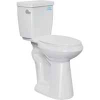 Simple Project 21 Inch High Toilet Elongated With Comfort Chair Seat, 1.28 Gpf Powerful Single Flush Extra Tall Toilet 1