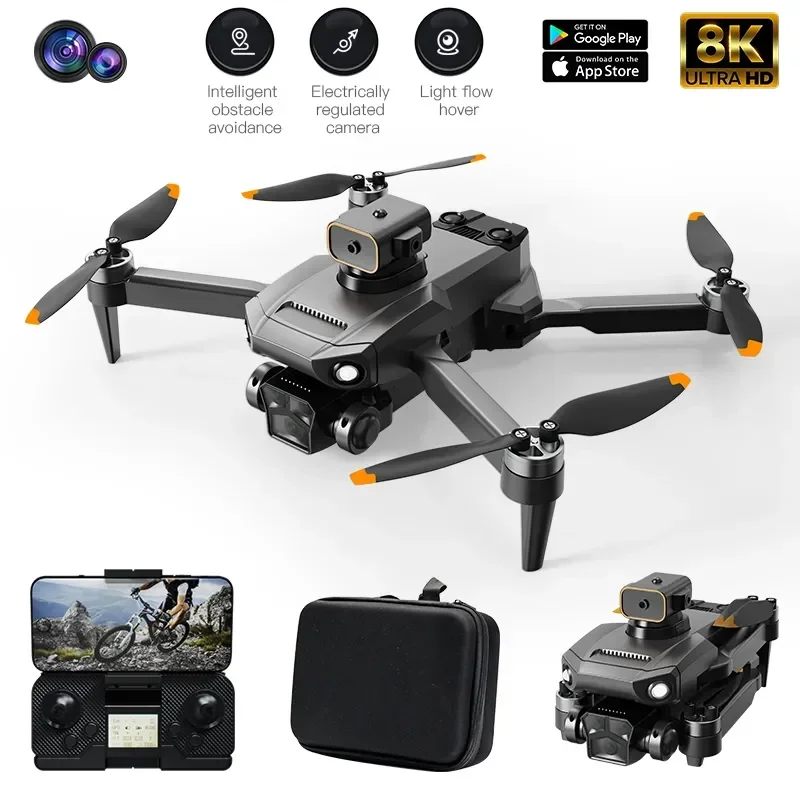 

Складной Квадрокоптер P8 Pro 8K с бесщеточным Мотором