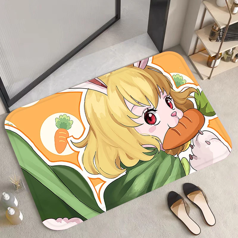 

Entrance Doormat Non-slip Bedroom Soccer One Piece Carrot Mat Halllway Carpet Kitchen Floor Mat Flannel Living Room Home Car