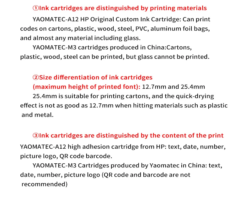 23 Languages YS130 12.7mm printing gun Code Date Logo Expiry Label Portable mini