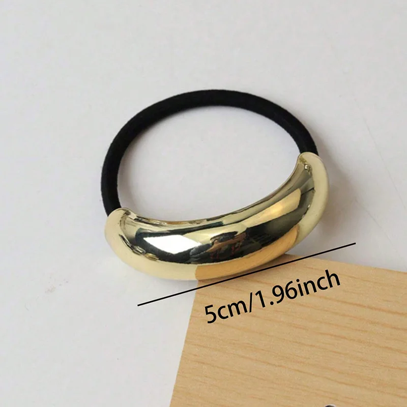 Hair Accessory 4pcs Fashion Women's Jewelry Accessories Elegant High Ponytail Hair Rope for Daily Holiday Wear Girl Elastic Hair Accessories