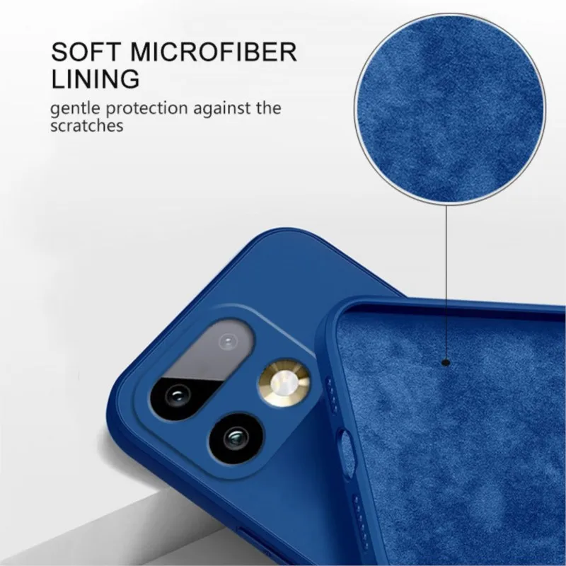 Enhanced Shockproof TPU Protective Case - Solid Color Cover