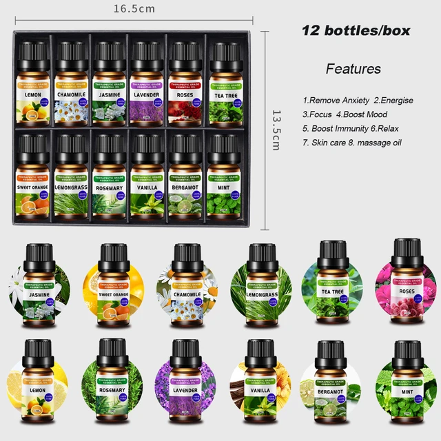 Aroma Galaxy Blend of Pure Natural Essential Aromatherapy Diffuser Oils  Blends Offered - Energize, Relaxation, Stress Relief & Meditation (Pack of  4) 