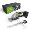 2 In 1 Cordless Electric Hedge Trimmer Rechargeable Handheld Household Lawn Shrub Weeding Pruning Mower Garden Tools 4