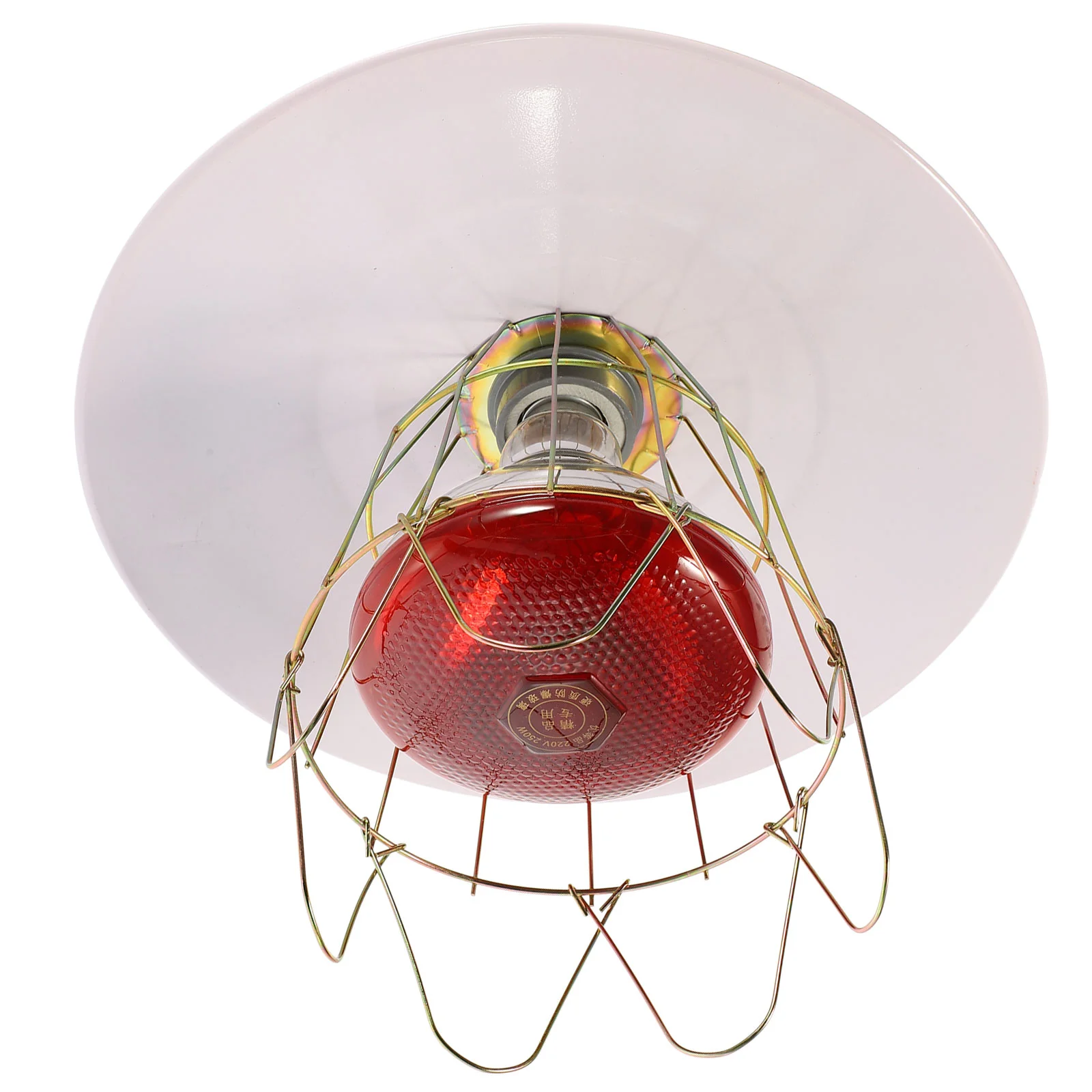 Heat Lamp Set Livestock Cage Heating Light Small Pig Accessory Dog House Cooler Box Supply Aluminum Warm Baby Heater