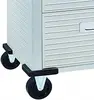 Heavy Duty Rolling Cabinet Workbench Table with Solid Wood Top Workstation for Garage Warehouse Office Workshop 3