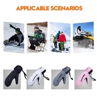 Waterproof Snowboard Gloves Touch-Screen Ski Mittens Thermal Thick Ski Gloves 2