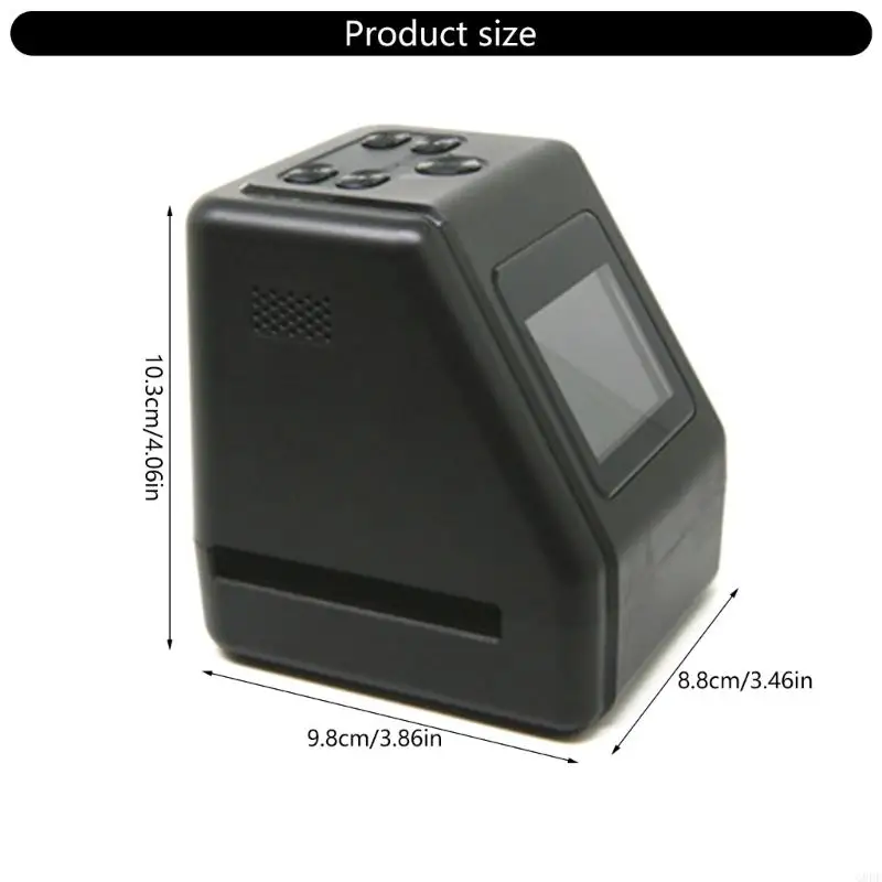 G8DF Film Slide Scanners Converts 135/126/110mm and High Resolution Films/Slides/Negatives to Digital JPEG Photos