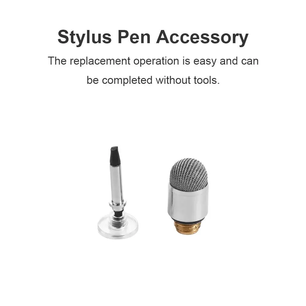 

for Phone Stylus Disc Tip Touch Pen Tip Capacitive Pen Cloth Head Stylus Pen Tips Stylus Nibs Screen Pen Head Tablet Pen Tips