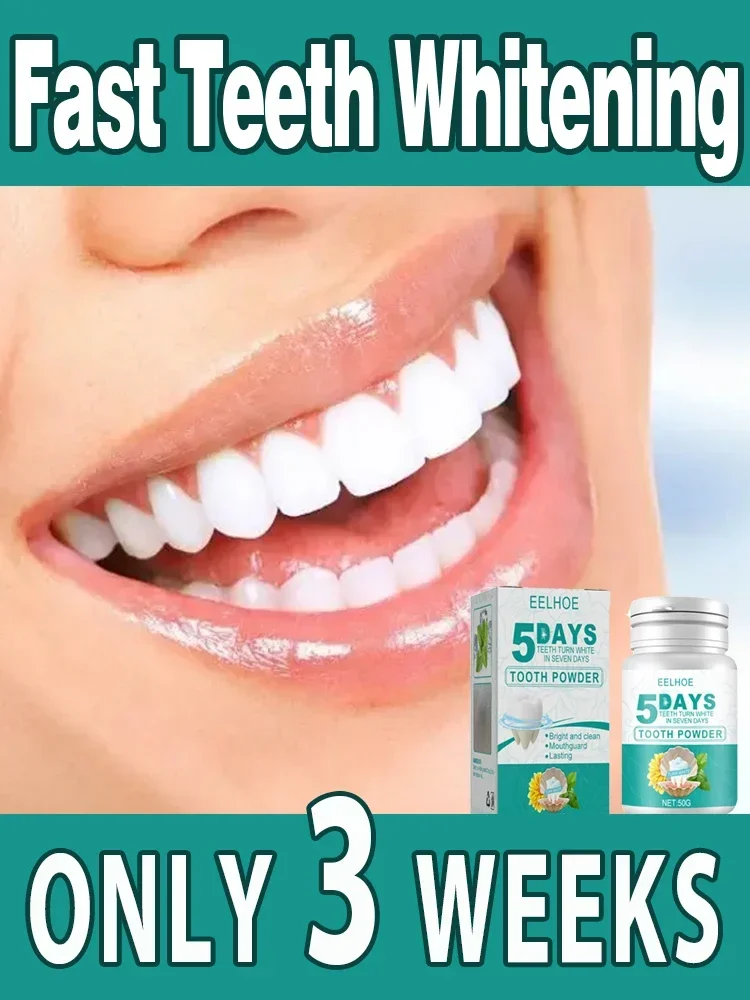 

Teeth Whitening Powder Cleaning Remove Yellow Plaque Cleansing Stains Brighten Fresh Breath Oral Dental Care Tool