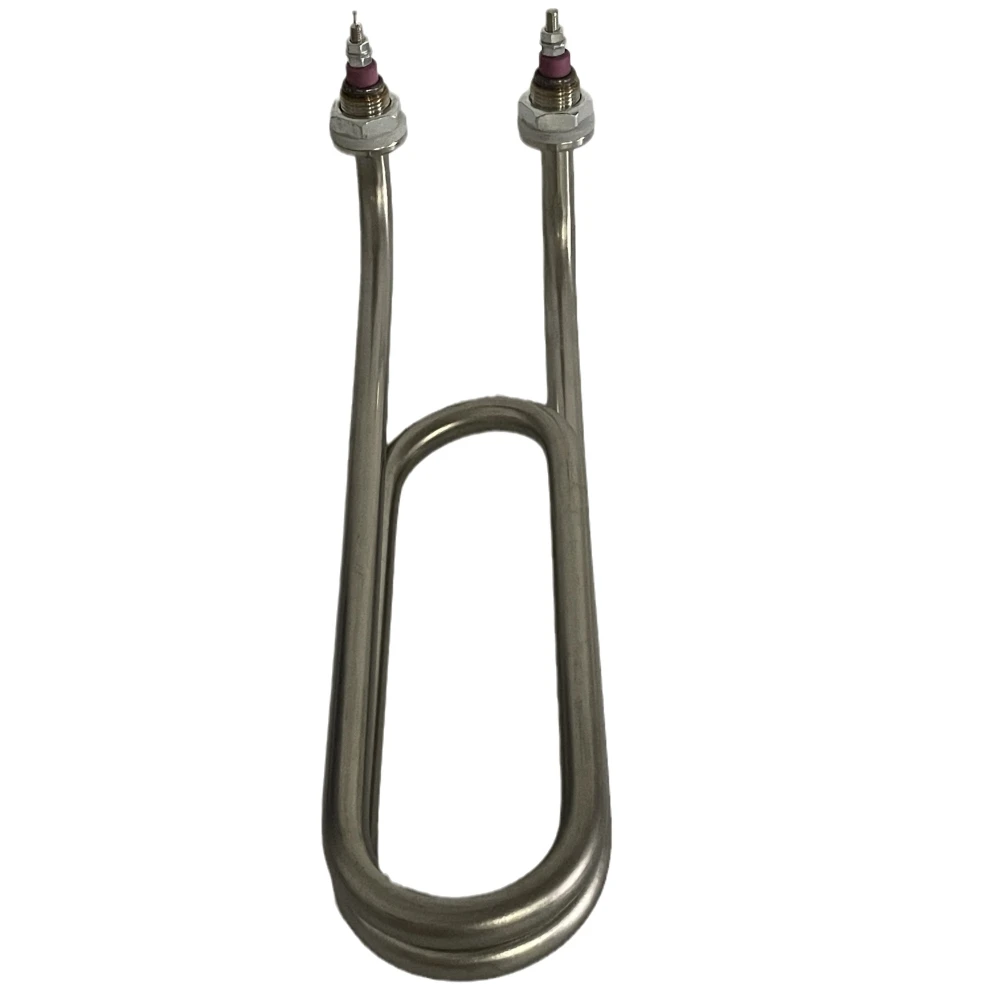 Food Grade SS304 Water Heating Element 380V 4000W Double U Type Elbow Cooking Furnace Accessories for Steam Rice Noodles Oven