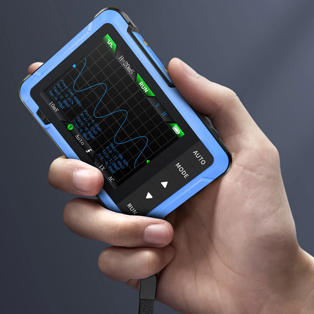 2.8 inch Display Efficient DSO510 Digital Oscilloscope with Multi Function Signal Generator for Electrical Testing and Analysis digital oscilloscope