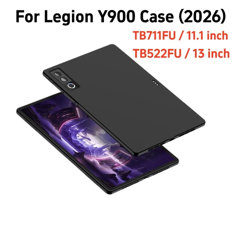 Black TPU Silicone Tablet Case - Soft Protective Cover