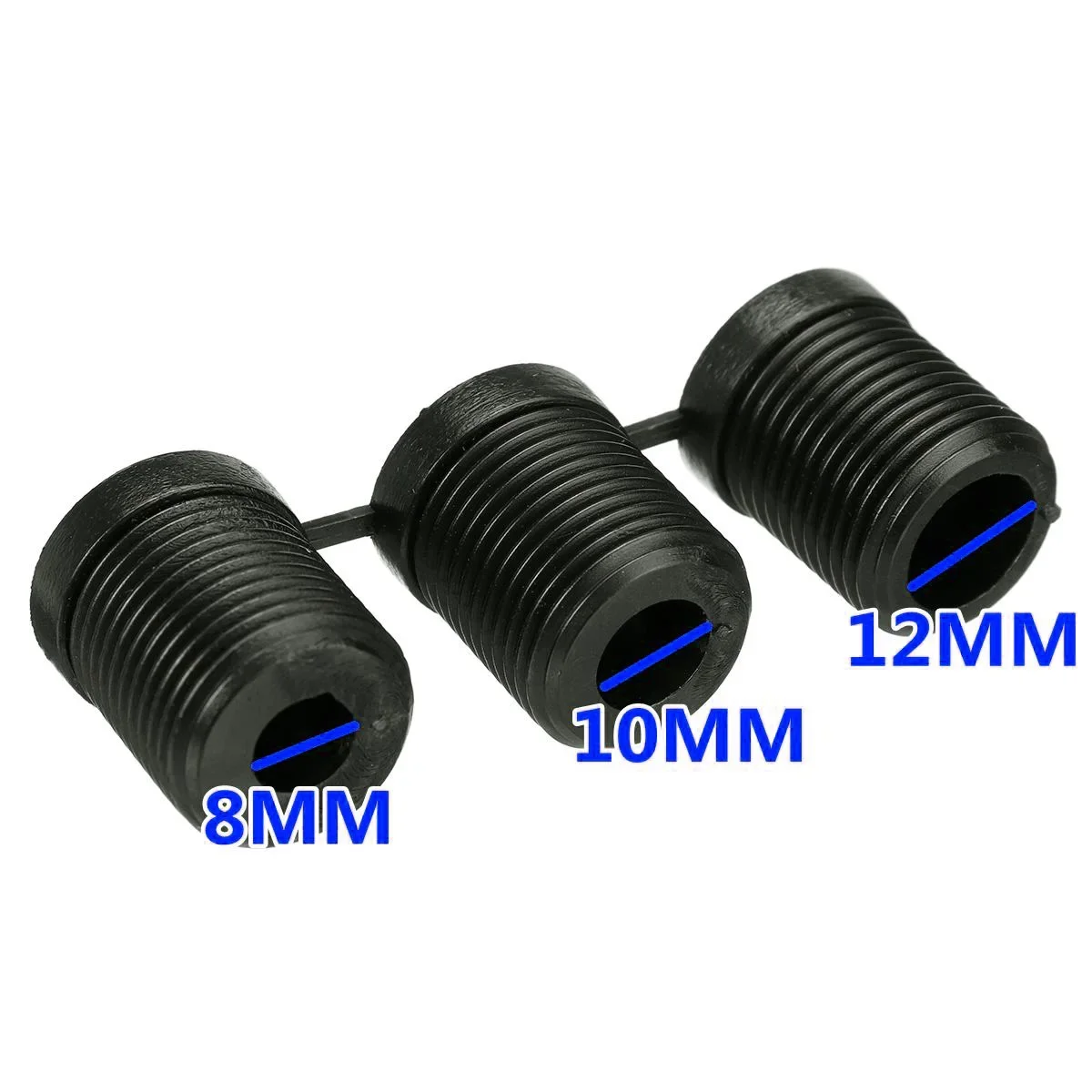 5&6단 블랙 실버 블루 레드 색상, 8/10/12mm 알루미늄 어댑터 포함, 폭스바겐 시로코, 제타, 골프 볼용 유니버설 기어 변속 노브