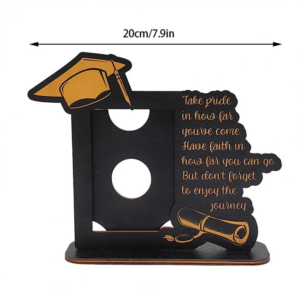 Wood Photo Frame 1 Set DIY Graduation Picture Frame For Desktop