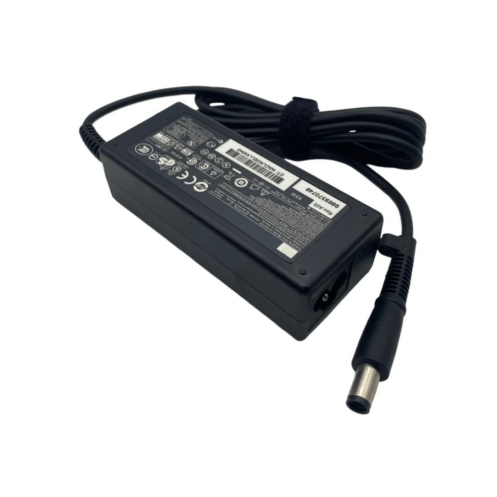 18.5V 3.5A 65W HP 파빌리온 G4 G6 G7 G32 G42 G56 G60 G61 G62 G71 G72 DV3 DV4 DV5 DV6 DV7 DM4 M6 M7용 노트북 어댑터 충전기