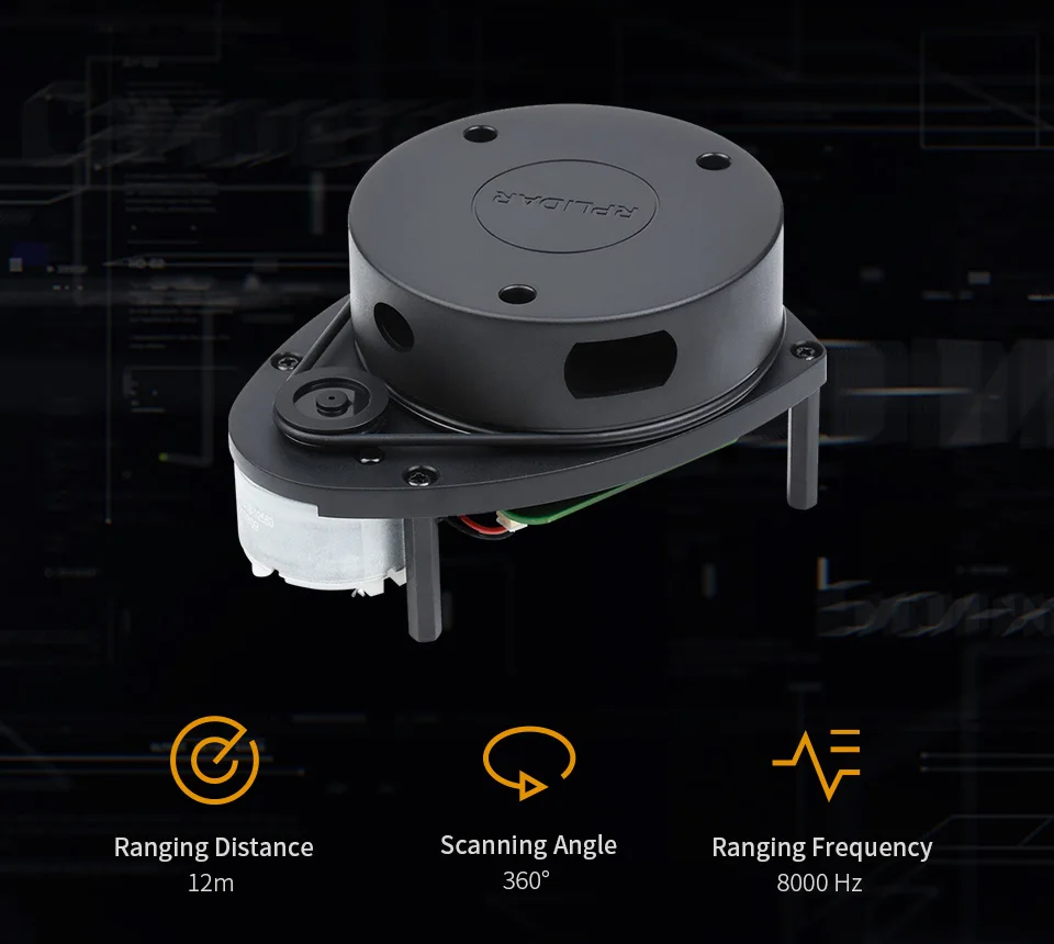 Slamtec  Ÿ , RPLIDAR A1, 360  ⼺ ̴