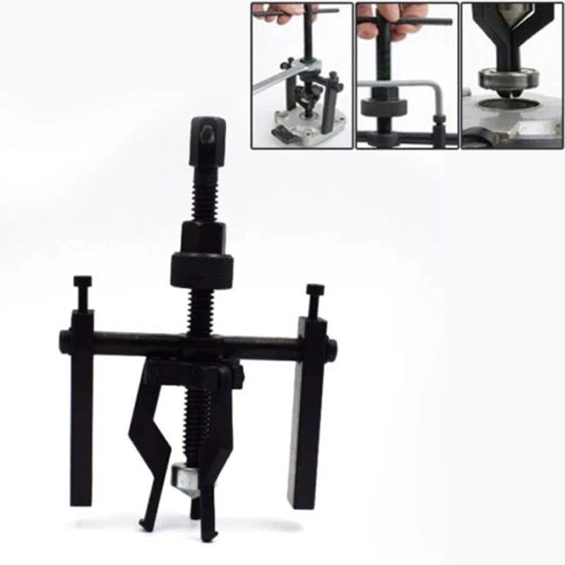 

Fine-quality Carbon Steel 3-jaw Inner Bearing Puller Gear Extractor Heavy Duty Automotive Machine Tool Kit