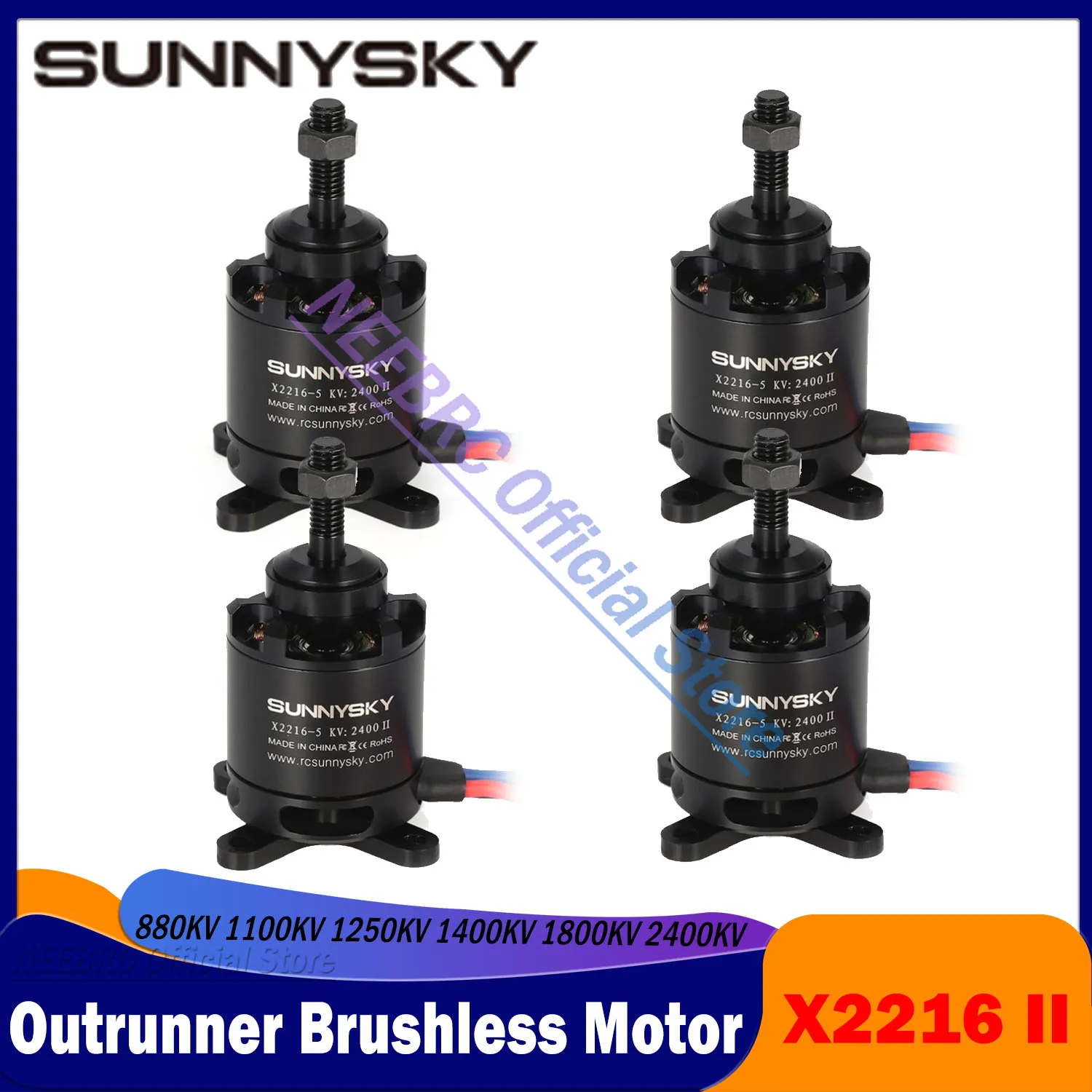 

SUNNYSKY 2216 880KV 1100KV 1250KV 1400KV 1800KV 2400KV Outrunner бесщеточный мотор короткий вал для радиоуправляемого летательного аппарата с неподвижным крылом