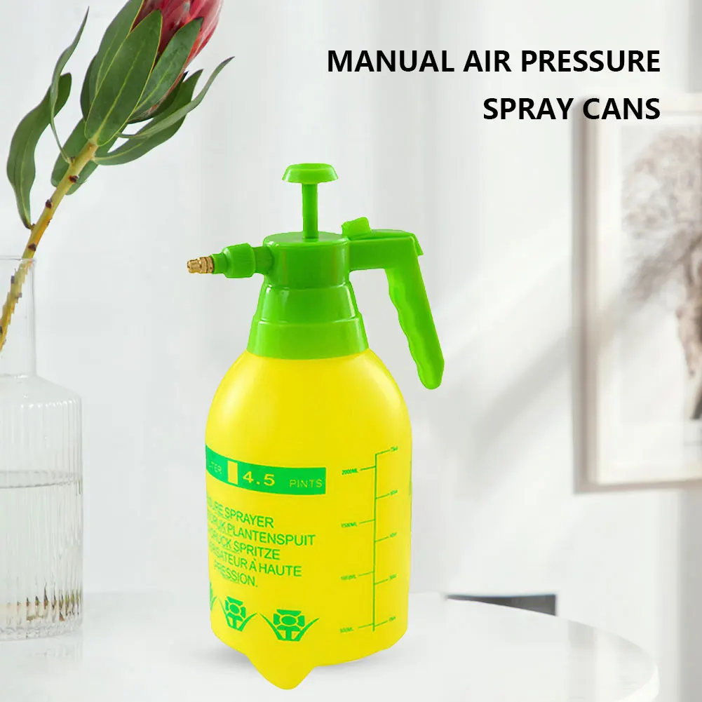 2L Handheld Garden Pump Sprayer Spray Weed Killer with Adjustable Nozzle Lawn and Garden Care for Yard Weeds Plant and Cleaning