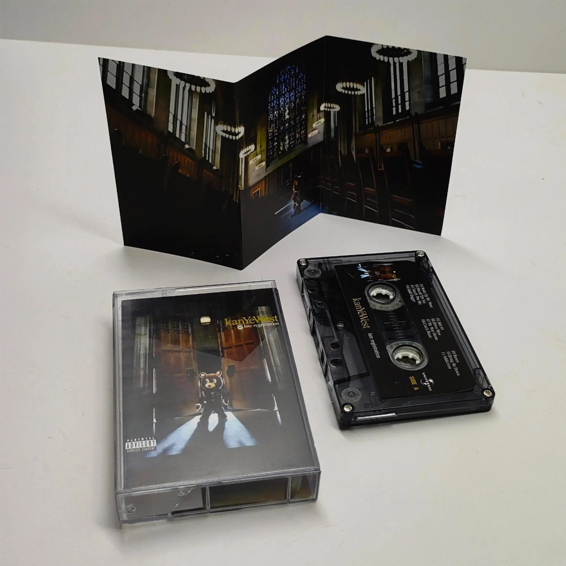 Rap Kanye West Ye Konman Music Tape Late Registration Album