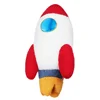 Space Rocket Toys Outerspace Mini Pillow Stuffed Animal Pp Cotton Ship Nursery Decor Child 1