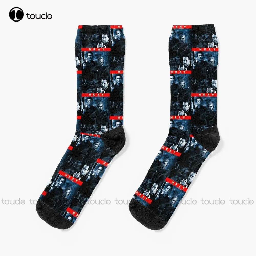 

Heat (1995) Martin Scorsese Movie Film Robert De Niro Goodfellas Socks Women Workout Sockss Custom Gift Streetwear Funny Sock