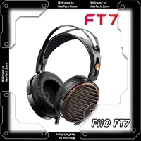 FiiO FT7 Open Isomagnetic Headphone HiFi Sound Lightweight Gaming Headphone Full-Size Flat Panel Monitor Head-mounted Headset 1