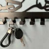 1PC Lslamic Metal Keychain, Lslamic Wall Art, Ramadan Decoration, Muslim Home Gifts, Islamic Home, Arabic Calligraphy "Allah ble 3