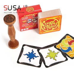 Board Game Jungle Expansion Run Fast Pair Speed Forest For Family Party Fun Kids Christmas Gifts Cards Game