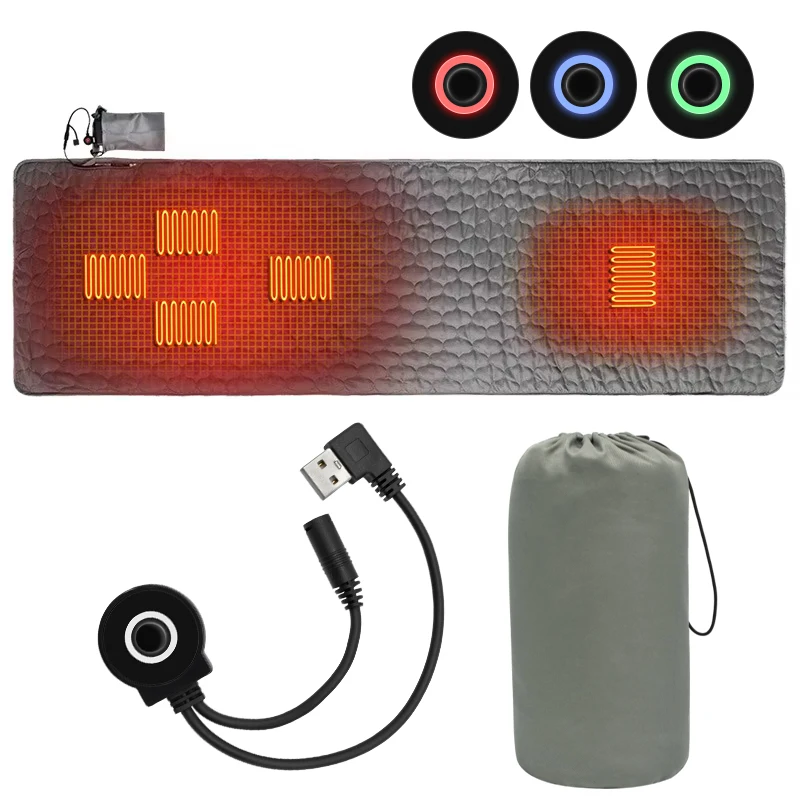 Camping USB Heating Sleeping Mat 5
