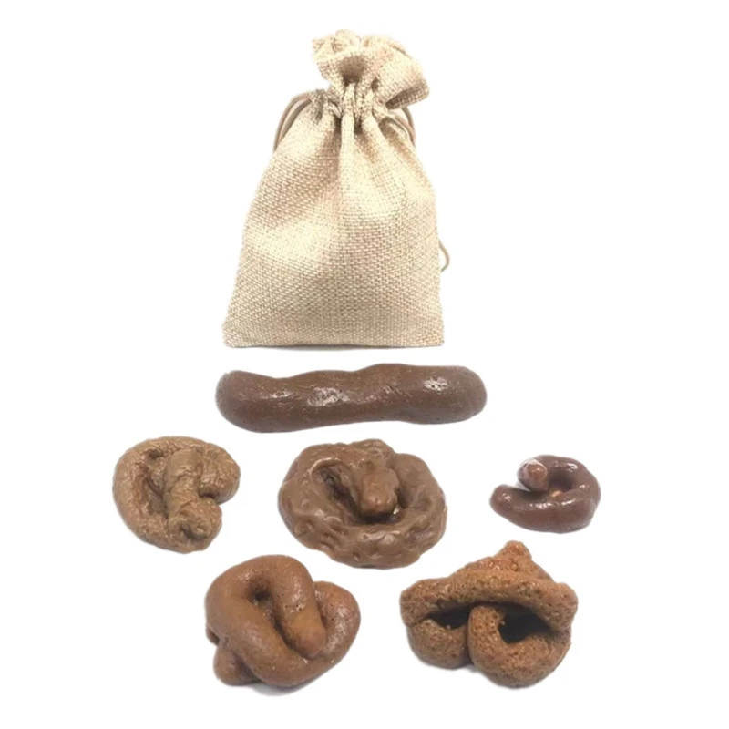 

Q0KB Interest Children's TPR Realistic Poop Toy Kids Party Christmas Gift Relieve Stress Kids Birthday Gift for Fun/Trick