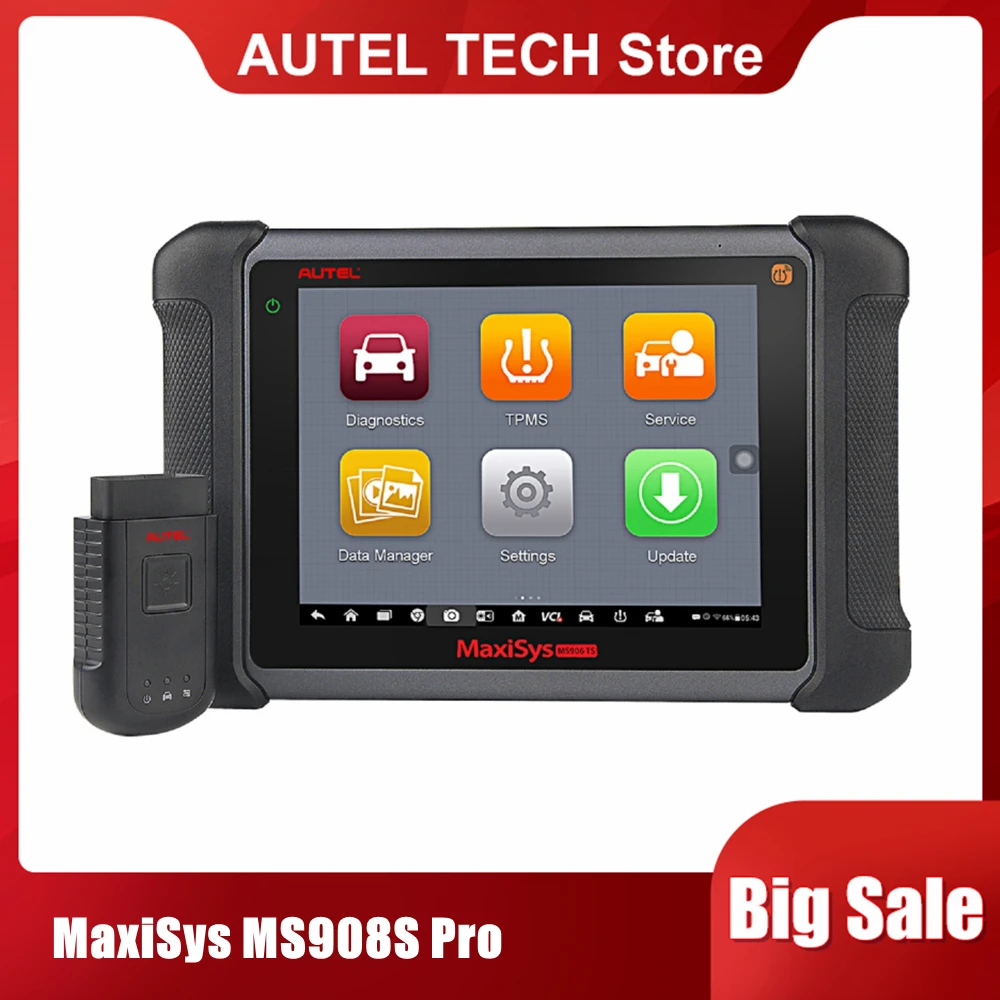 

Autel MaxiCOM MK908P Pro Full System Diagnostic Tool with J2534 ECU Programming