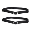 2Pcs Elastic Heart Rate Chest Strap Bands For Geonaute Wahoo Garmin Magene Bryton Coospo Heart Rate Sensor Chest Belt 1