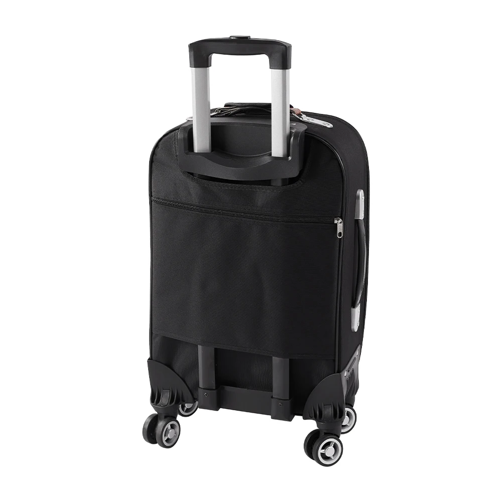 Modishion 20-inch soft shell Oxford cloth suitcase Large capacity roller trolley case with combination lock
