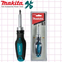 Makita D-58833 Ratchet Screwdriver 1/4" 25mm PH2 Positive Negative Magnetic Poles Screw Hand Tool Attachments 1