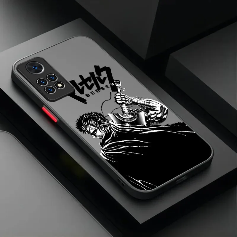 Matte Berserk Comics Anime Protective Phone Case