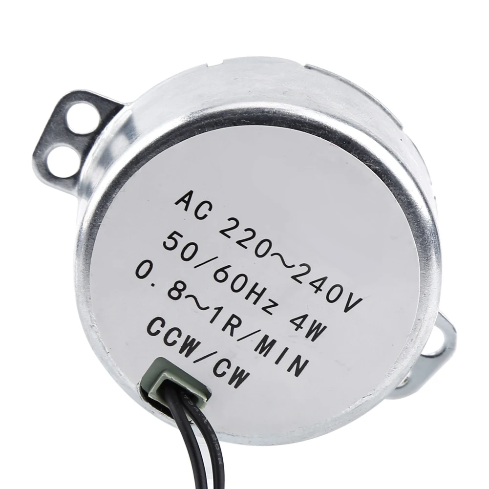 AC 220-240V 4W 50/60Hz Synchronous Motor Geared Motor 4W CW/CCW