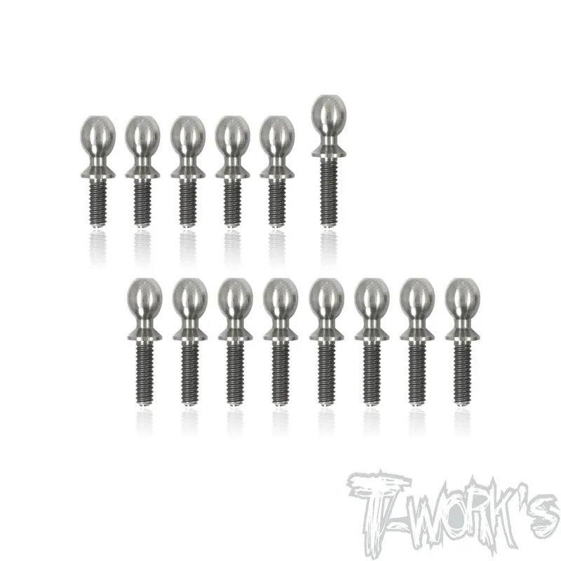 

Original T works TP-104 64 Titanium Ball End Set (For Team Associated RC10 B74/B74.1) professional Rc part