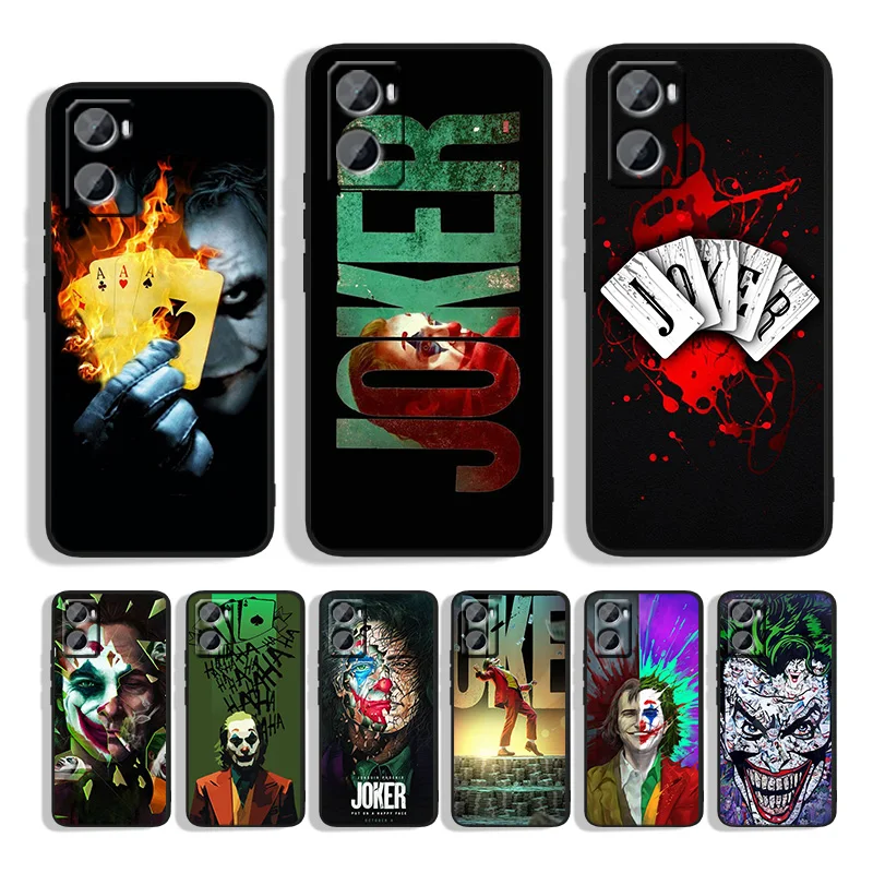

Cool jokers For OPPO A94 A93 A76 A74 A73 A72 A55 A54S A53S A52 A31 A16S A12 A9 A5 A1K 2020 Black Phone Case