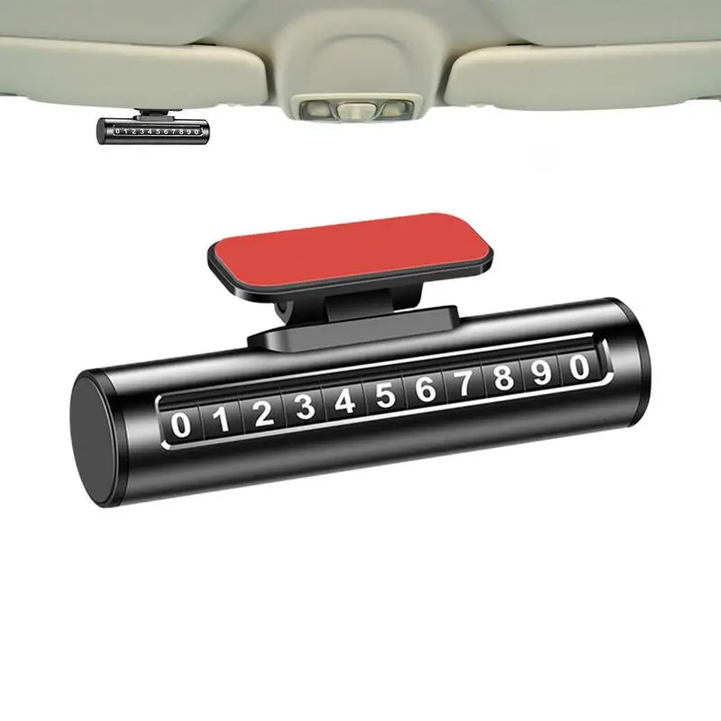 

Парковочный номер телефона, поворотная карта, автомобильный номер телефона, самоклеящийся временный телефон, показывает свой номер телефона