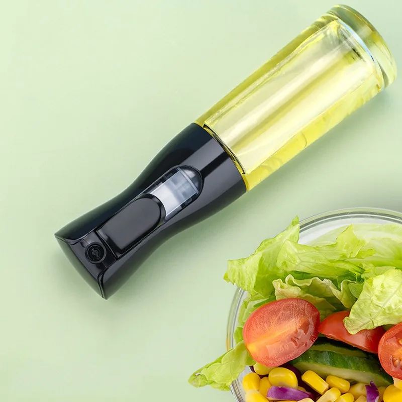 

1/2PCS Olive Oil Spray BBQ Cooking Kitchen Baking Olive Oil Sprayer Oil Spray Empty Bottle Vinegar Bottle Oil Dispenser Salad