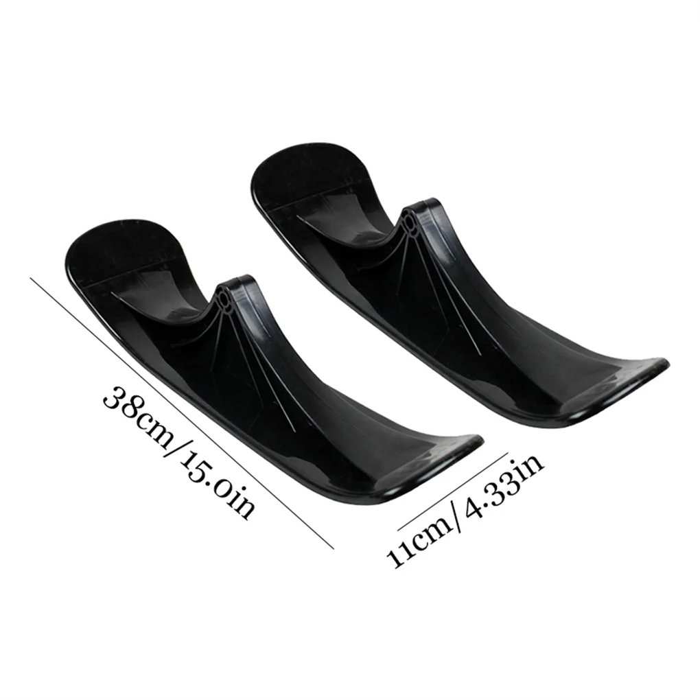 2pcs Professional Snow Scooter Sled Sturdy Ski Skateboard Replacement Winter Skiing Board Accessories Wheel Sledge