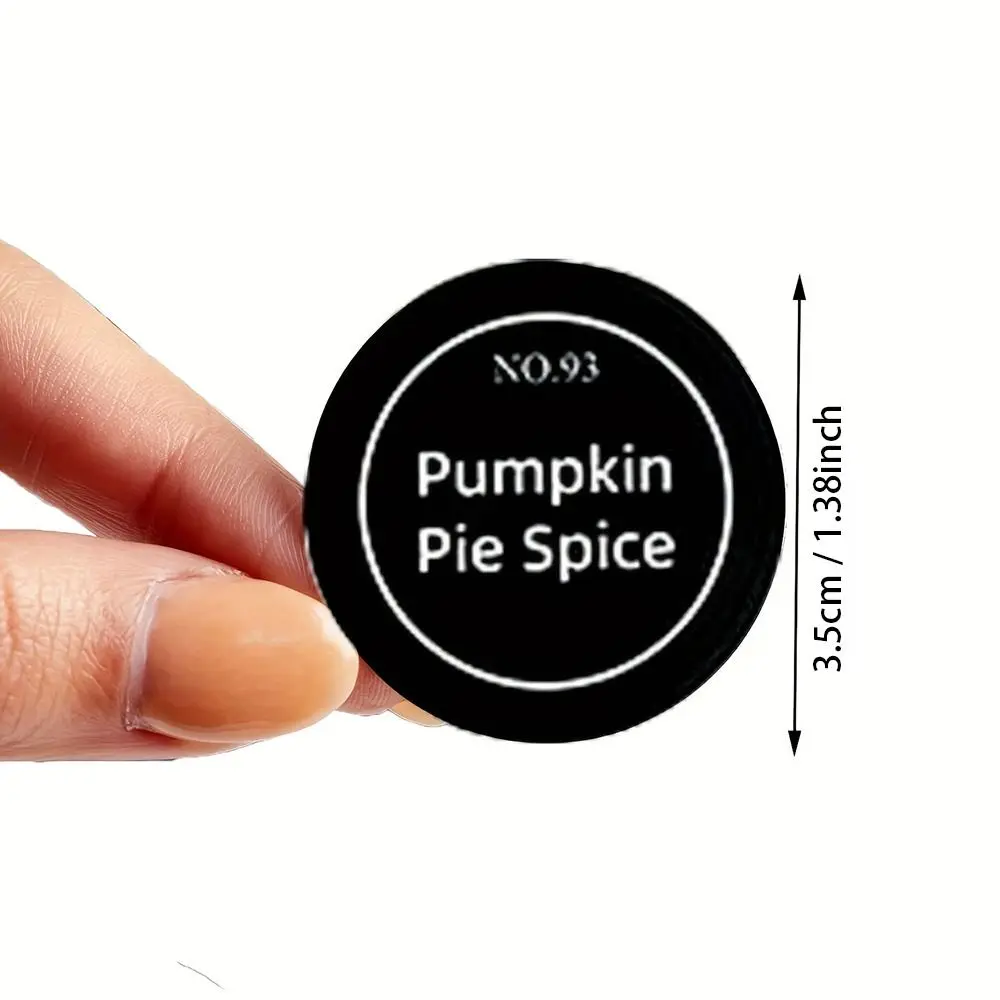 Label Stickers 5 Sheets 180Pcs/set Blackboard Chalkboard Spice Labels for Kitchen Storage Organizer Round Mason Jars