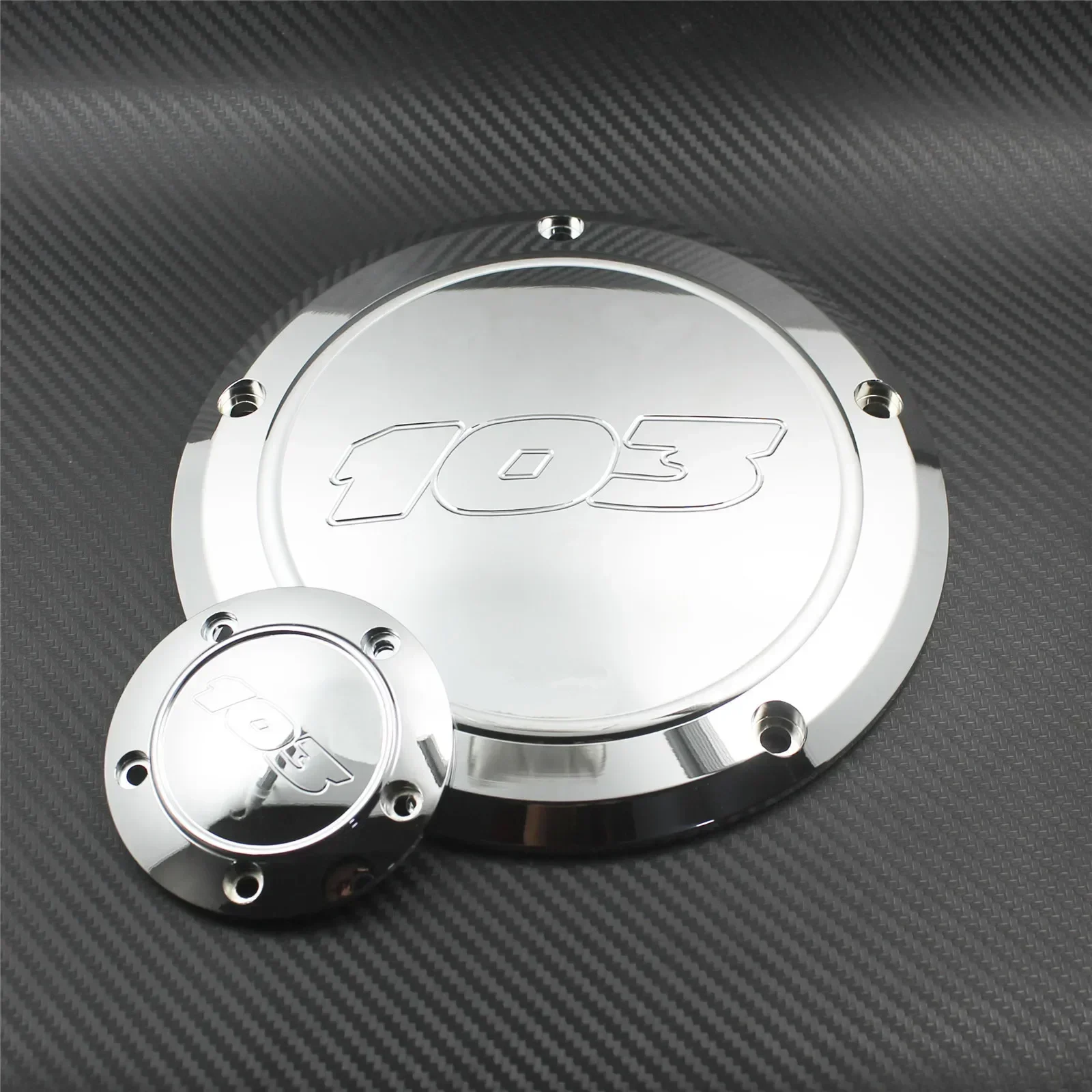Goldfire M8 Derby & Timer Cover For Harley Touring Models 2017-2020 - Skull Design Aluminum