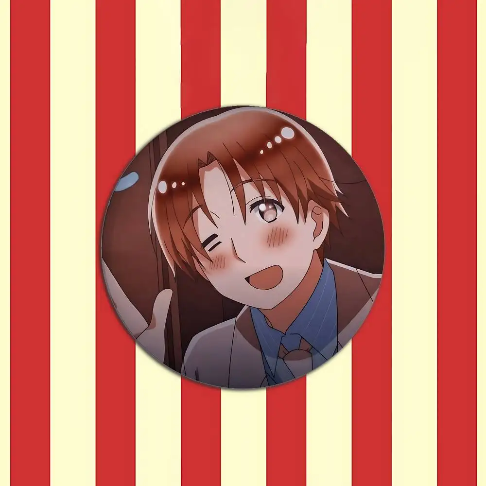Hetalia World Stars Anime Metal Badge Brooch