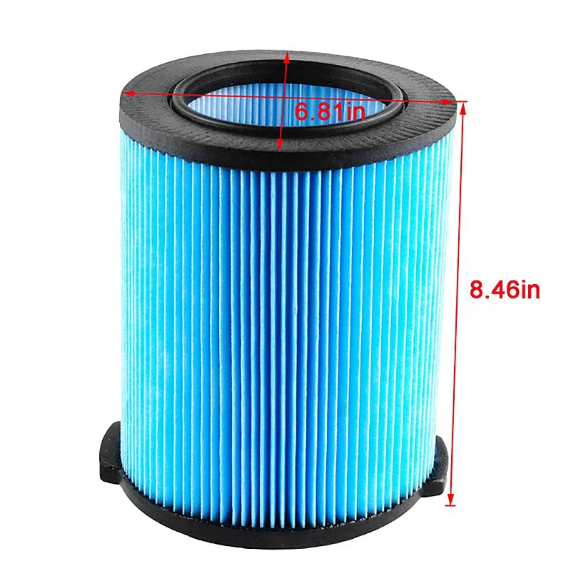 Replacement Filter for VF5000 5-20 Gallon Vacuums Pleated Paper Rigid Vacuum Filter