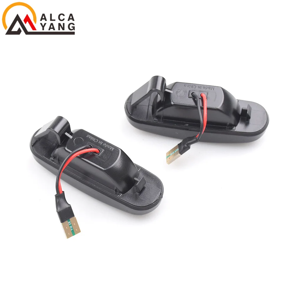 2Pcs ���� LED ���̵� ��Ŀ ����Ʈ ������ ȸ�� ��ȣ ���� Abarth Grande Panda 199 Fiat Punto Evo Idea 350 Fiorino 225