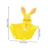 Creative Easter Display Bowls 16*7.5cm Lovely Rabbit Shaped Snacks Storage Tray for Festival Parties Tabletop Decoration 6